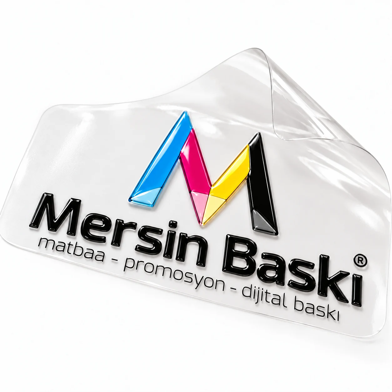 Yeni Nesil Zeminsiz Etiket – Mersin Baskı logolu ürün görseli