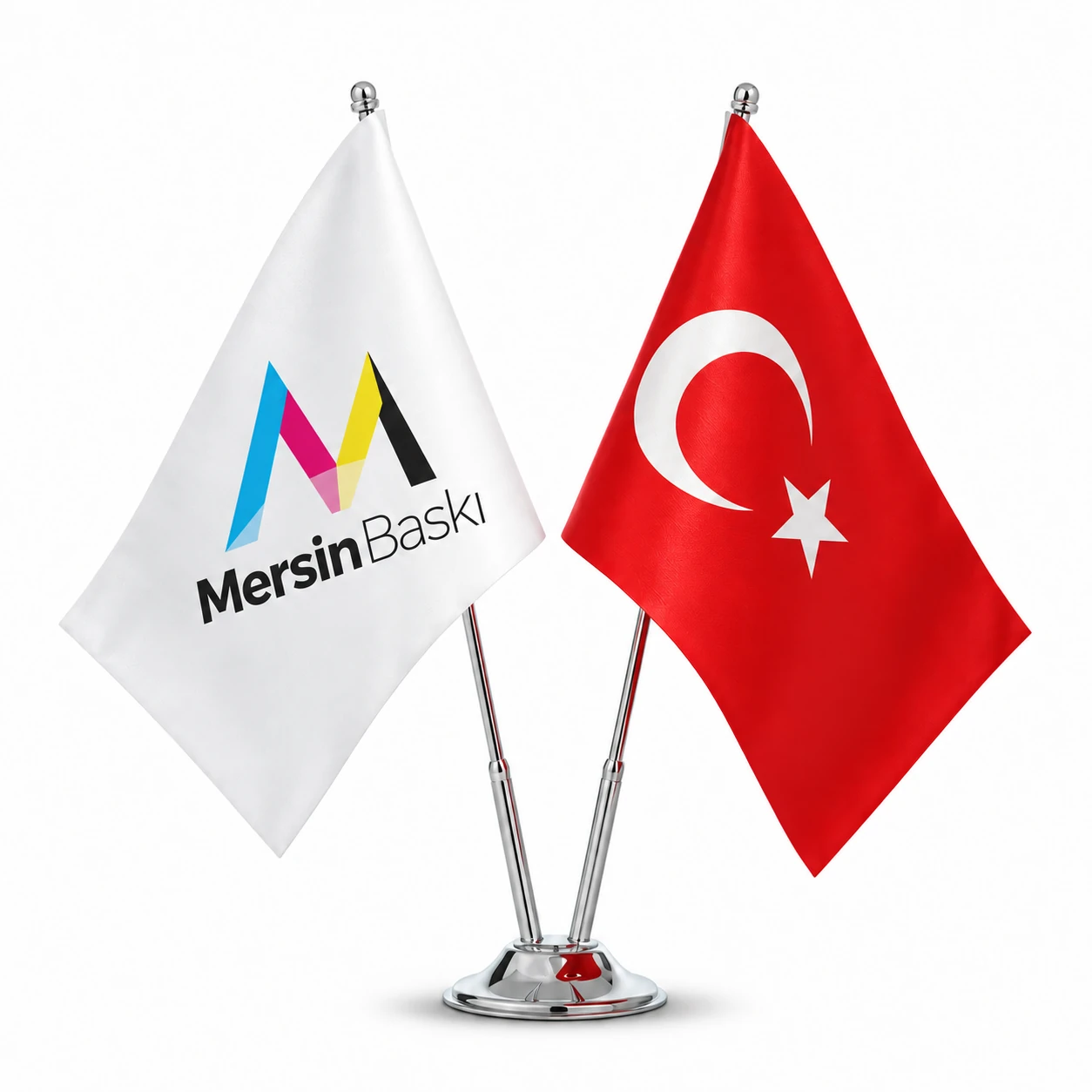 Çiftli Masa Bayrağı – Mersin Baskı logolu ürün görseli