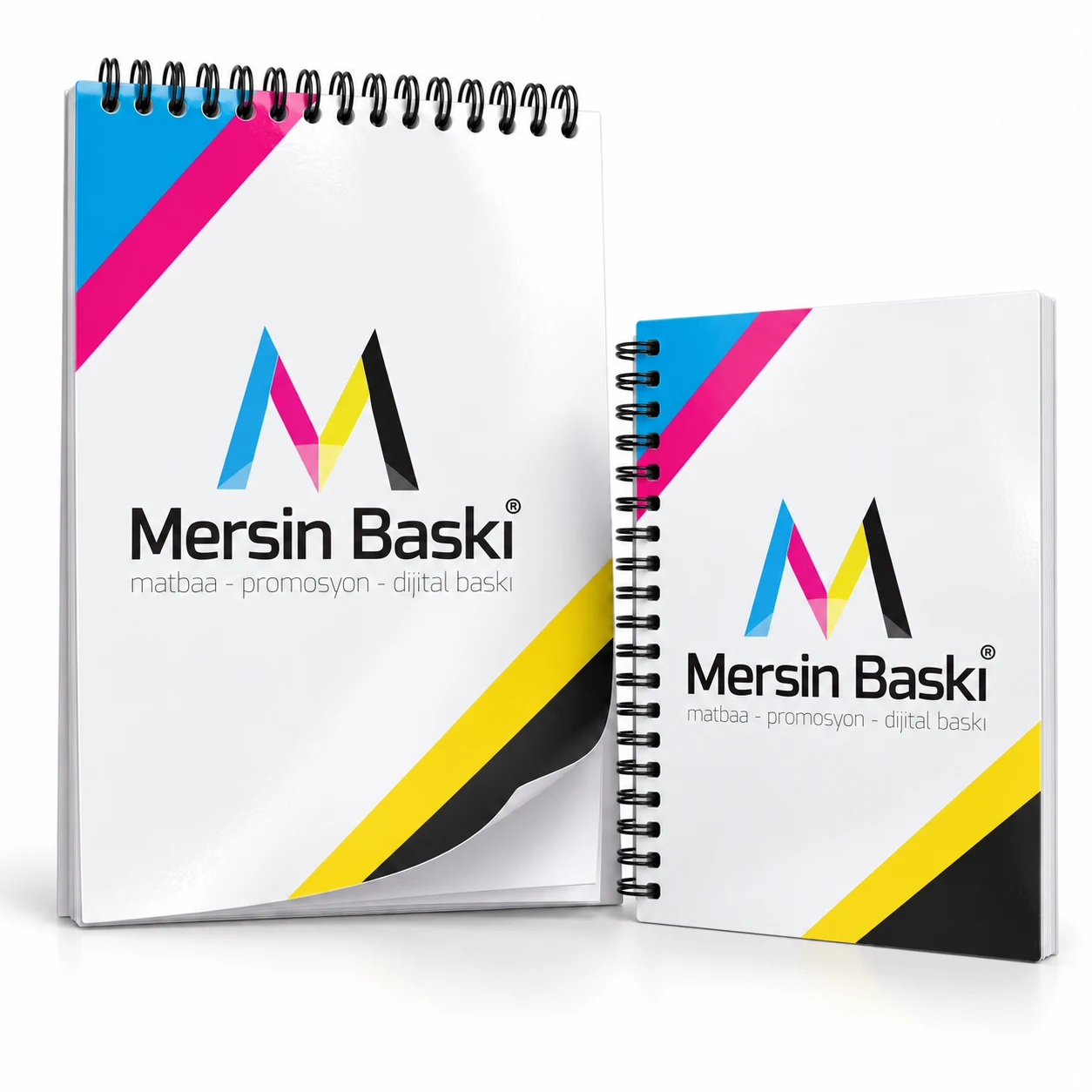 Spiralli Bloknot – Mersin Baskı logolu ürün görseli